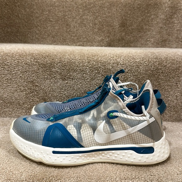 Nike PG 4 - PCG Teal Sneakers M10.5 - Picture 3 of 8